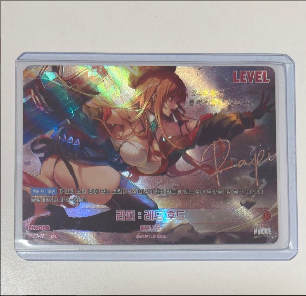 NIKKE　韓国　NIVEL ARENA ラピ　レッドフード　SPL サイン